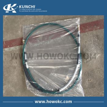 WG9725240202 / 02 ชุดประกอบสายเลื่อนเกียร์สีเขียวรุ่น Howo 10
